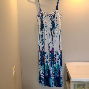 Smocked Summer Dress Women's